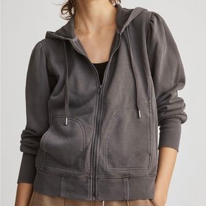 Daily Practice by Anthropologie Abstract Zip-Up Hoodie | Size Small | Like New